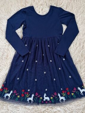 Hanna Andersson Unicorn Dress size 10 NWOT